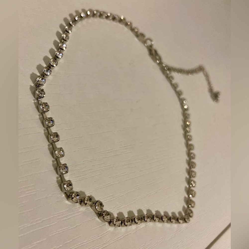 🍀 3/$15 Clear Rhinestone Single Strand Tennis Bracelet